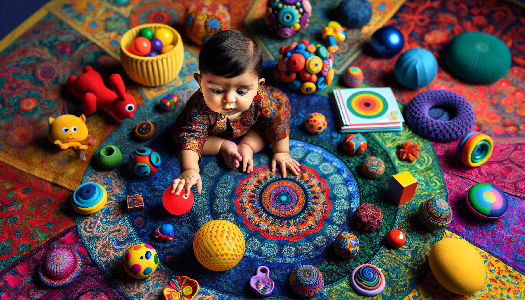 Unveiling Colorful Worlds: Babies’ Journey of Learning Colors